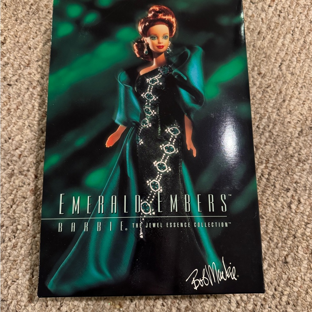 BRAND NEW VINTAGE COLLECTABLE Emerald Embers Barbie Doll